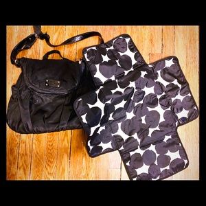Kate Spade Diaper Bag and Changing Pad